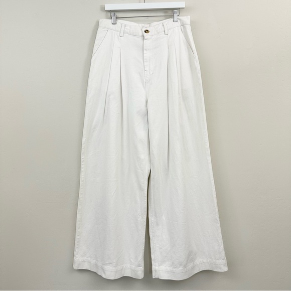 The Odell’s Reagan Pants in White - Picture 3 of 16
